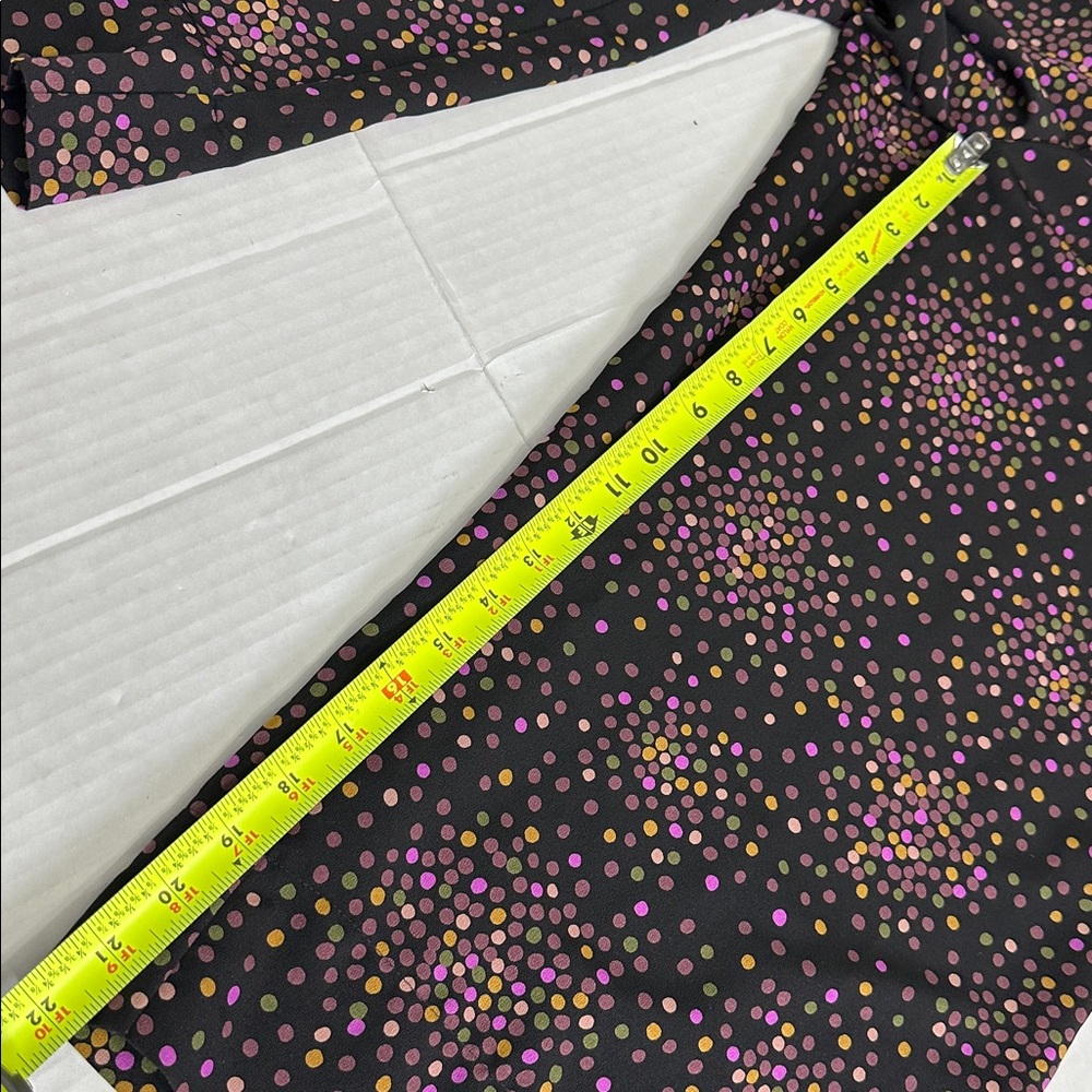 KATE SPADE NEW YORK Disco Dots Cropped Jumpsuit Womens 10 V‎ Neck Retro - Picture 13 of 16